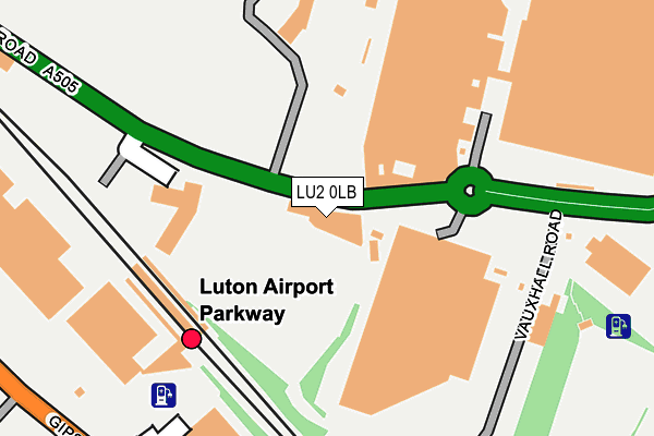 LU2 0LB map - OS OpenMap – Local (Ordnance Survey)