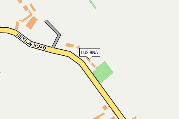 LU2 8NA map - OS OpenMap – Local (Ordnance Survey)