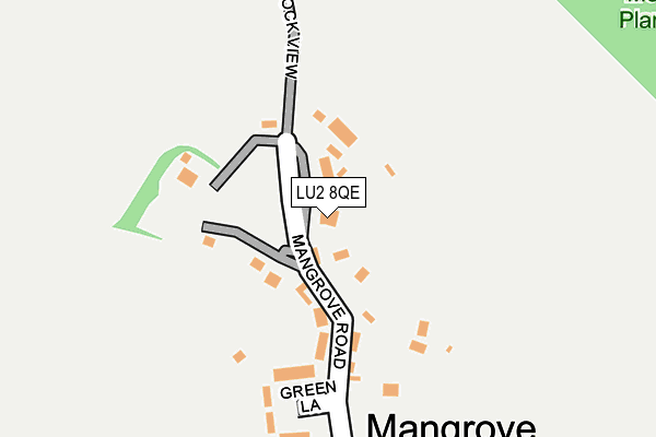 LU2 8QE map - OS OpenMap – Local (Ordnance Survey)