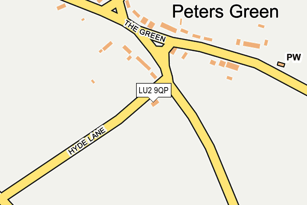 LU2 9QP map - OS OpenMap – Local (Ordnance Survey)