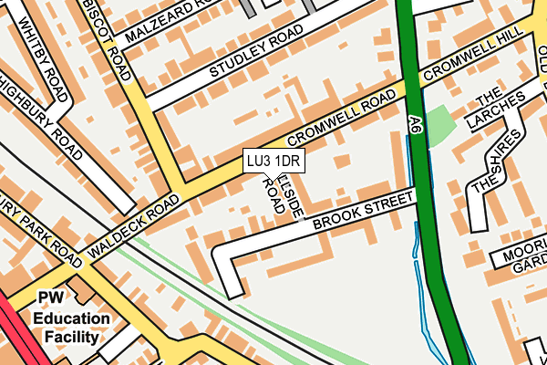 LU3 1DR map - OS OpenMap – Local (Ordnance Survey)