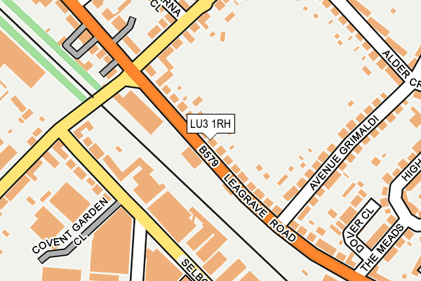 LU3 1RH map - OS OpenMap – Local (Ordnance Survey)