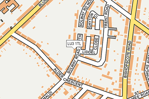 LU3 1TL map - OS OpenMap – Local (Ordnance Survey)