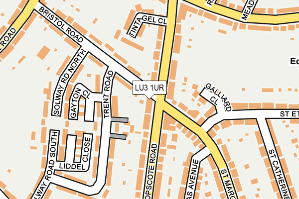 LU3 1UR map - OS OpenMap – Local (Ordnance Survey)