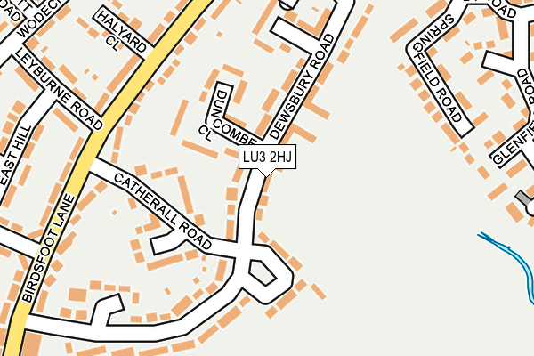 LU3 2HJ map - OS OpenMap – Local (Ordnance Survey)