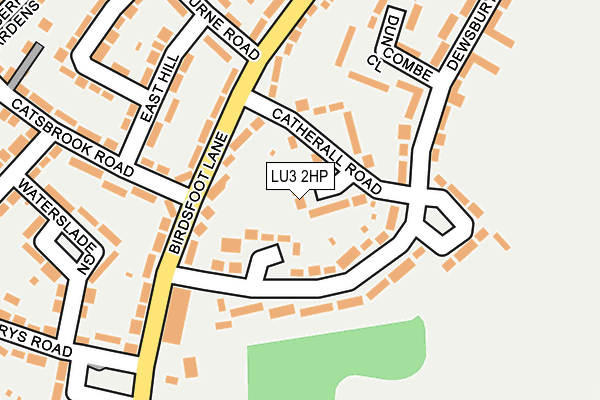 LU3 2HP map - OS OpenMap – Local (Ordnance Survey)