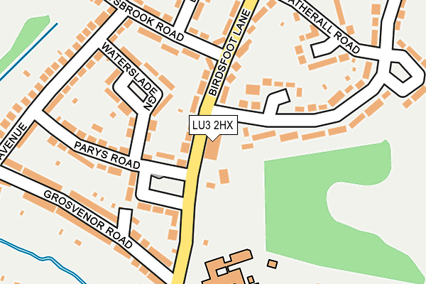 LU3 2HX map - OS OpenMap – Local (Ordnance Survey)