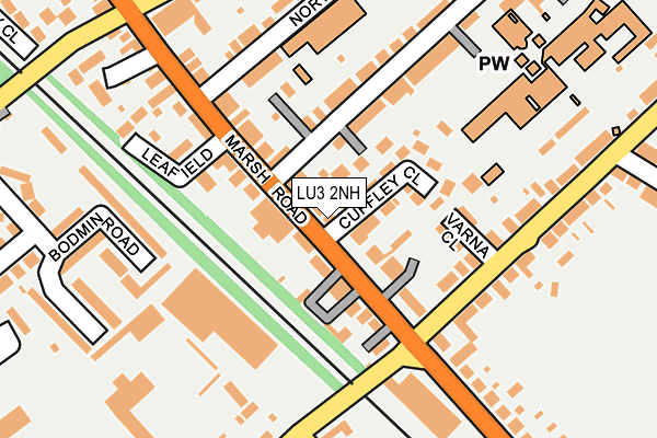 LU3 2NH map - OS OpenMap – Local (Ordnance Survey)