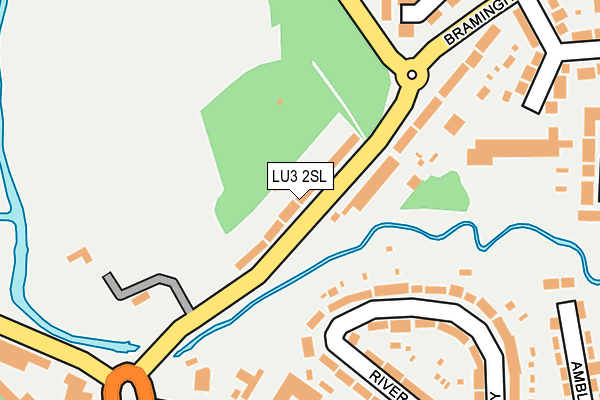 LU3 2SL map - OS OpenMap – Local (Ordnance Survey)