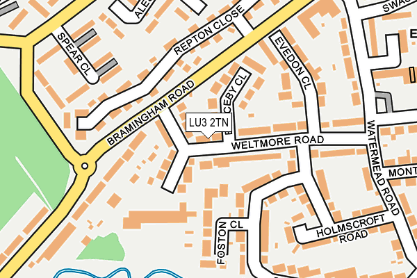 LU3 2TN map - OS OpenMap – Local (Ordnance Survey)
