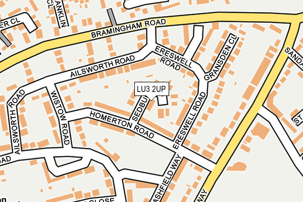 LU3 2UP map - OS OpenMap – Local (Ordnance Survey)