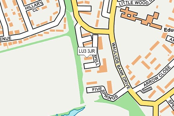 LU3 3JR map - OS OpenMap – Local (Ordnance Survey)