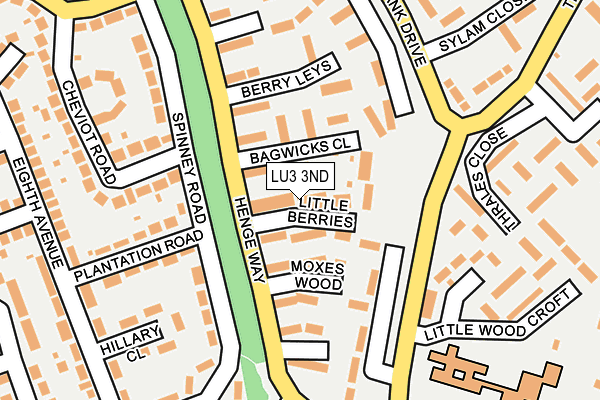 Map of VF LEGAL SERVICES LIMITED at local scale