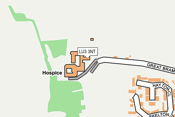 LU3 3NT map - OS OpenMap – Local (Ordnance Survey)