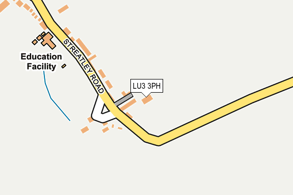 LU3 3PH map - OS OpenMap – Local (Ordnance Survey)