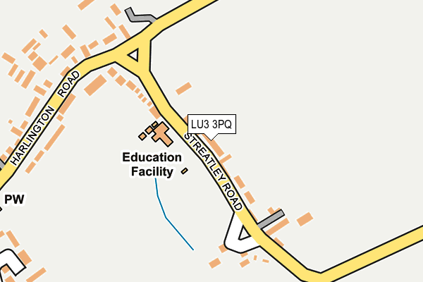 LU3 3PQ map - OS OpenMap – Local (Ordnance Survey)