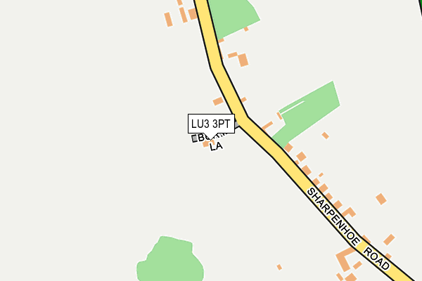LU3 3PT map - OS OpenMap – Local (Ordnance Survey)