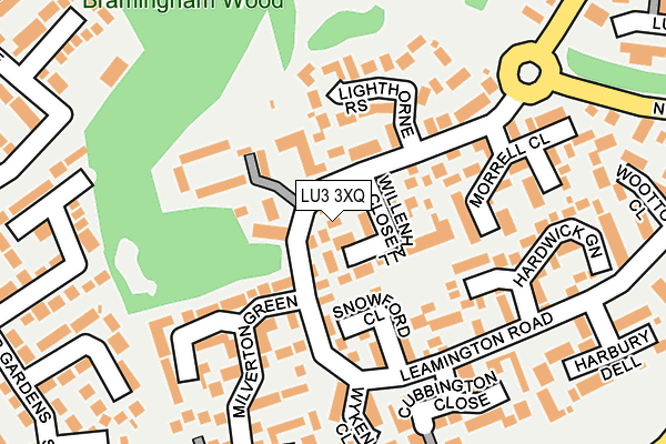 LU3 3XQ map - OS OpenMap – Local (Ordnance Survey)