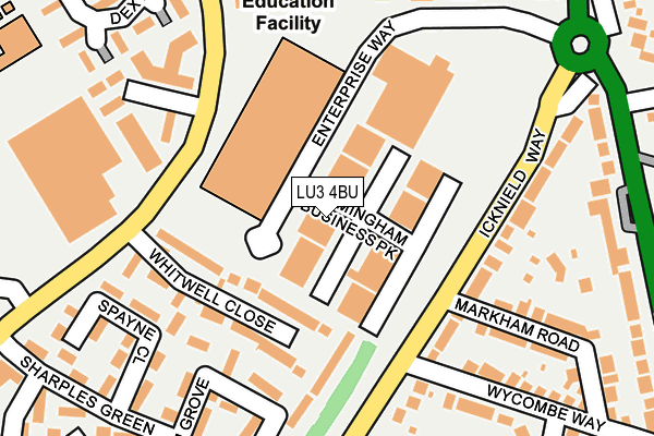 Map of PARK SQUARE CHAMBERS LIMITED at local scale