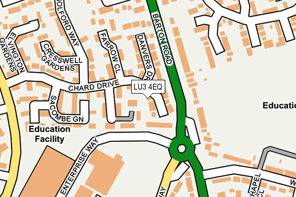 LU3 4EQ map - OS OpenMap – Local (Ordnance Survey)