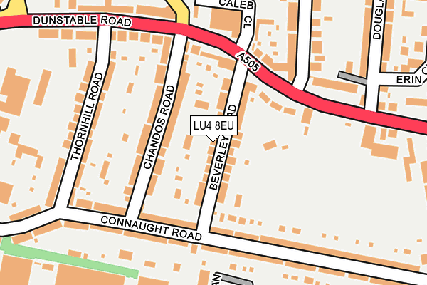 LU4 8EU map - OS OpenMap – Local (Ordnance Survey)