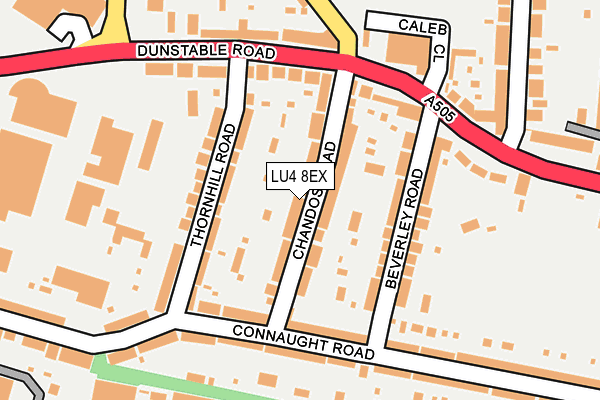 LU4 8EX map - OS OpenMap – Local (Ordnance Survey)