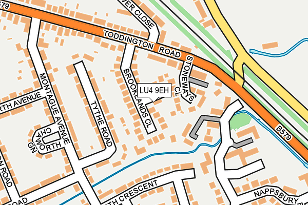 LU4 9EH map - OS OpenMap – Local (Ordnance Survey)