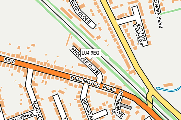 LU4 9EQ map - OS OpenMap – Local (Ordnance Survey)