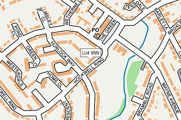 LU4 9NN map - OS OpenMap – Local (Ordnance Survey)