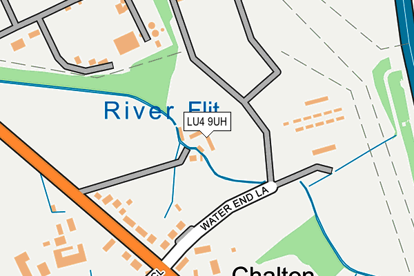 LU4 9UH map - OS OpenMap – Local (Ordnance Survey)