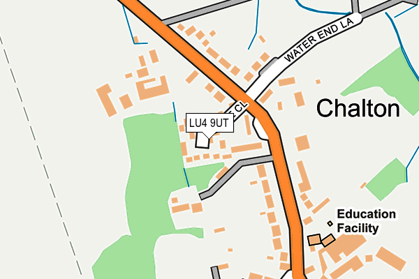 LU4 9UT map - OS OpenMap – Local (Ordnance Survey)