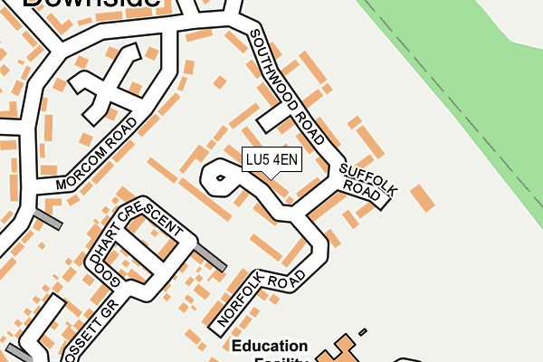 LU5 4EN map - OS OpenMap – Local (Ordnance Survey)