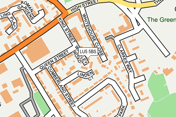 LU5 5BS map - OS OpenMap – Local (Ordnance Survey)