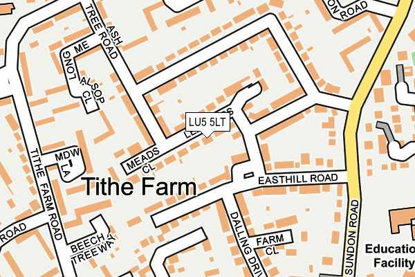 Map of YAST LIMITED at local scale