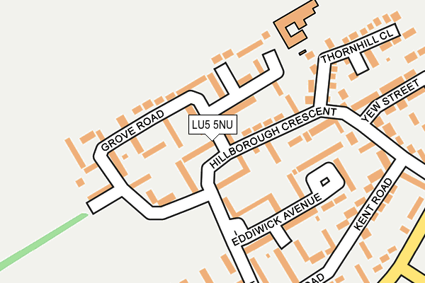 LU5 5NU map - OS OpenMap – Local (Ordnance Survey)