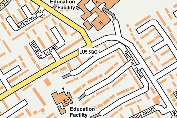 Map of CLAUD CONSTRUCT LTD at local scale