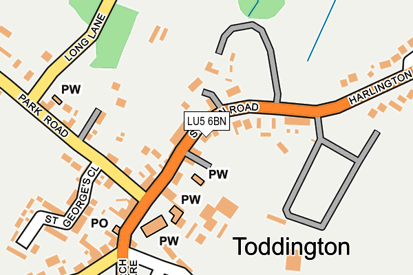 Map of DTPC LTD at local scale