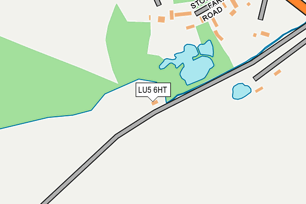 LU5 6HT map - OS OpenMap – Local (Ordnance Survey)