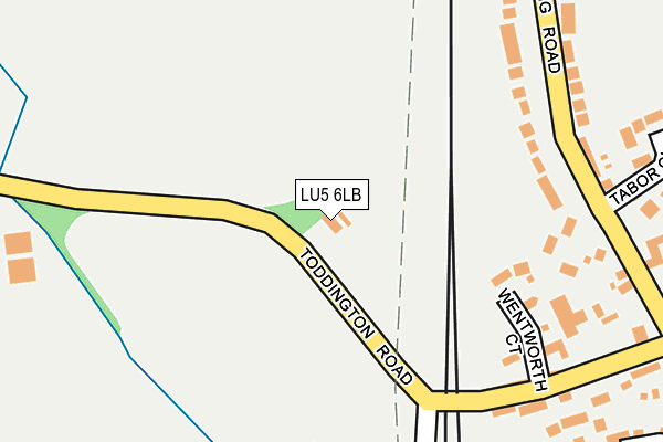 LU5 6LB map - OS OpenMap – Local (Ordnance Survey)
