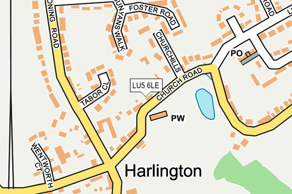 Map of R&E-TAIL LIMITED at local scale