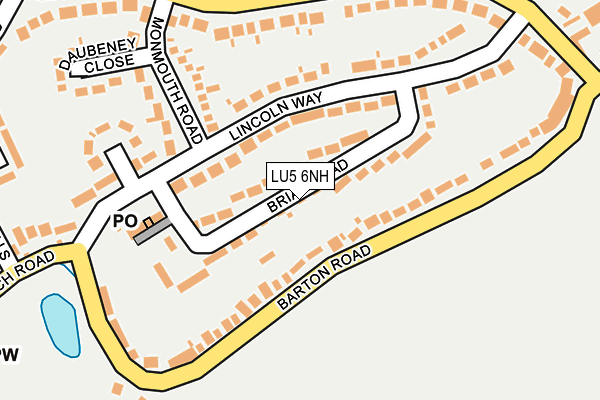 LU5 6NH map - OS OpenMap – Local (Ordnance Survey)