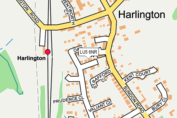 LU5 6NR map - OS OpenMap – Local (Ordnance Survey)