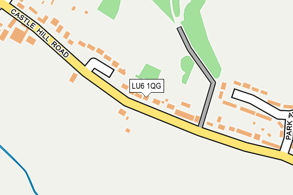 LU6 1QG map - OS OpenMap – Local (Ordnance Survey)