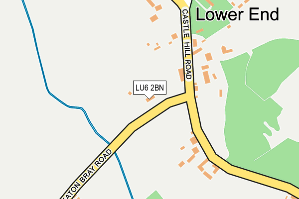 LU6 2BN map - OS OpenMap – Local (Ordnance Survey)