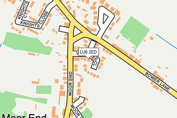 LU6 2ED map - OS OpenMap – Local (Ordnance Survey)