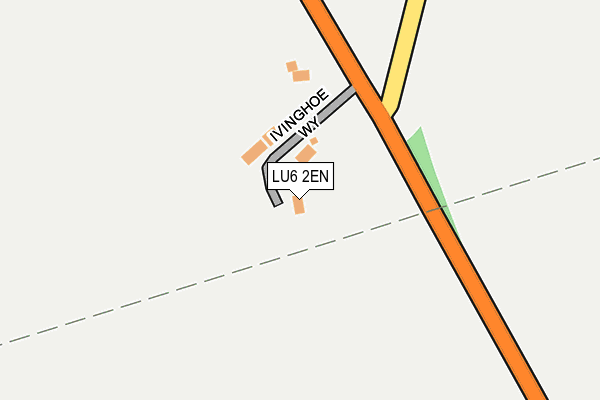 LU6 2EN map - OS OpenMap – Local (Ordnance Survey)