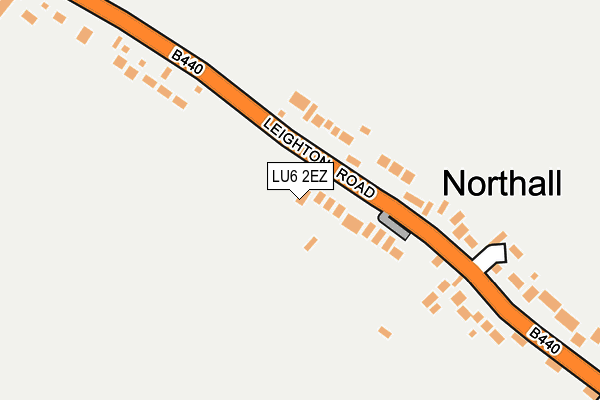 LU6 2EZ map - OS OpenMap – Local (Ordnance Survey)