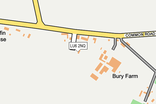 LU6 2NQ map - OS OpenMap – Local (Ordnance Survey)