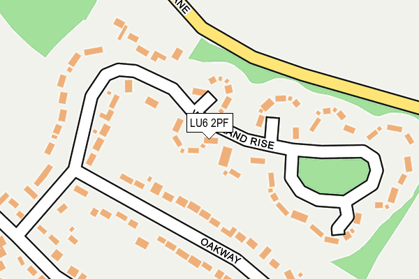 Map of ABERCORN PROPERTIES STUDHAM LIMITED at local scale