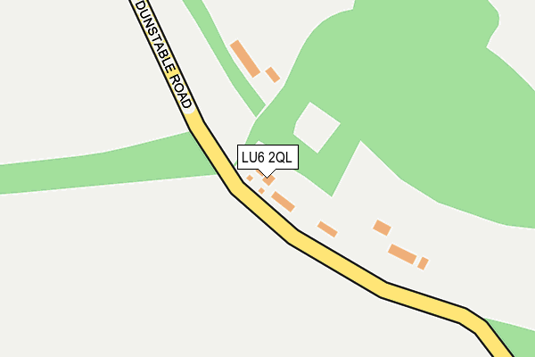 LU6 2QL map - OS OpenMap – Local (Ordnance Survey)